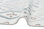 Conceptum Alfombra Ecológica Beige, Azul y Visón 80 x 300 cm